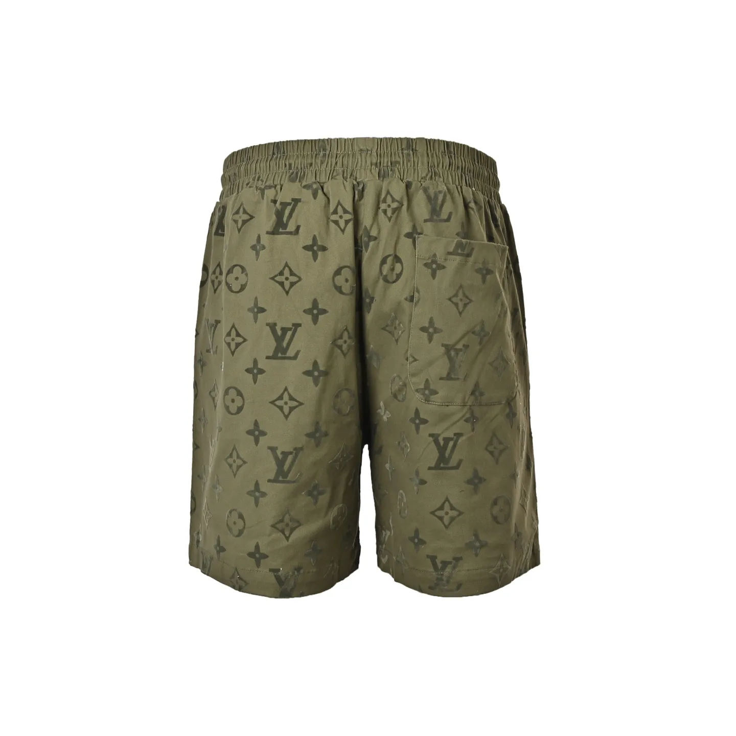 Louis Vuitton/Louis Vuitton presbyopic flocked shorts